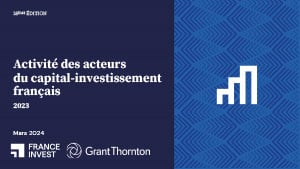 Activité des acteurs du capital-investissement français 2023