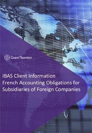 French Accounting Obligations for Subsidiaries of Foreign Companies