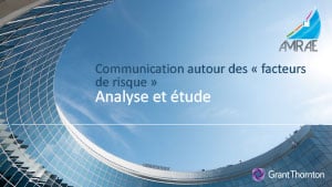 Communication autour des « facteurs de risques »