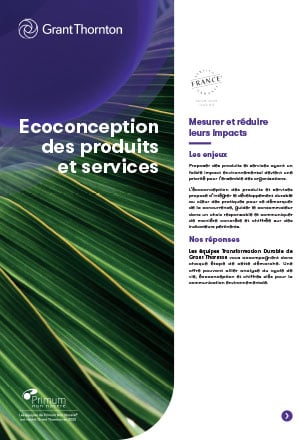 Ecoconception des produits et services