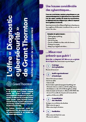 L’offre « Diagnostic cybersécurité » de Grant Thornton