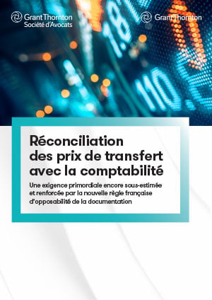 Réconciliation des prix de transfert avec la comptabilité