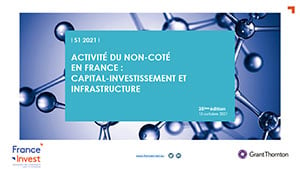 Activité des fonds de capital-investissement et d’infrastructure